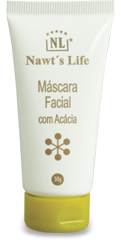 MÁSCARA FACIAL COM ACÁCIA
